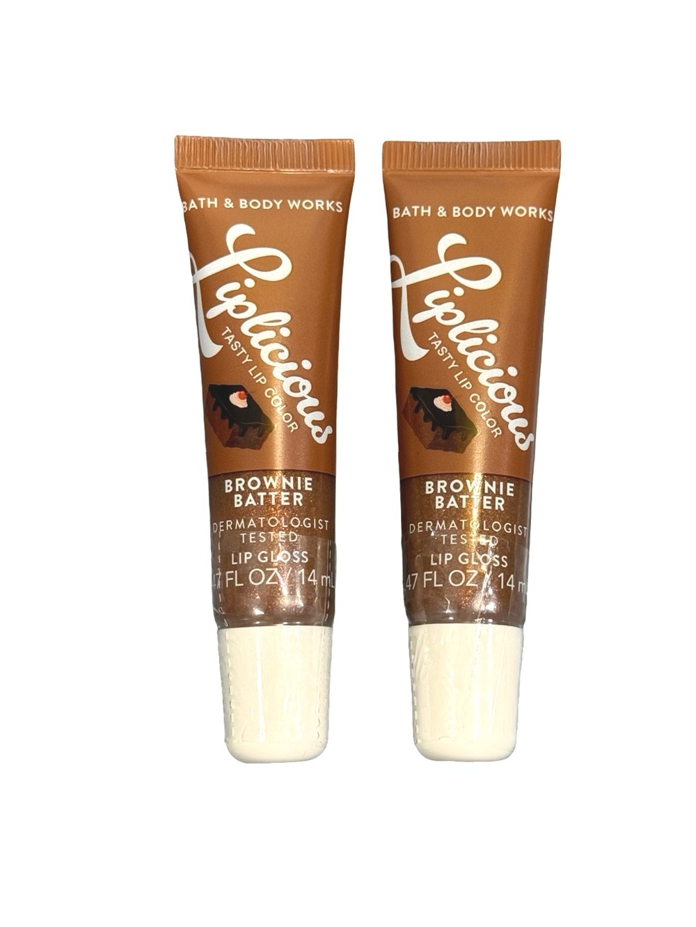 2 Liplicious Brownie Batter Lip Gloss